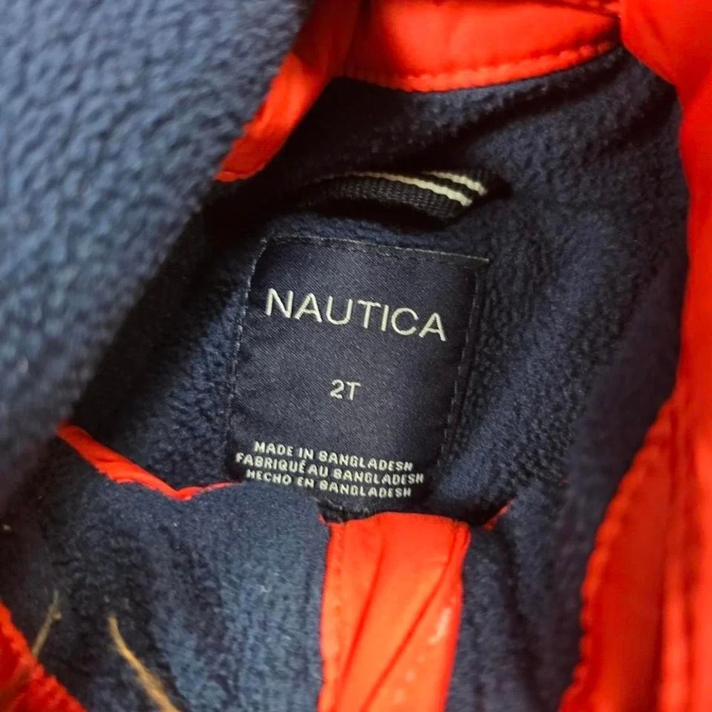 Nautica red puffer